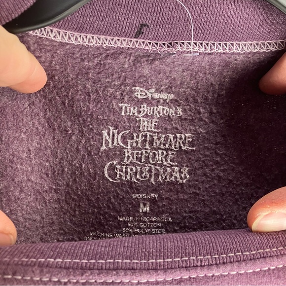 NWT HOT TOPIC The Nightmare Before Christmas Sally Potions Oversized Sweatshirt - Picture 4 of 9